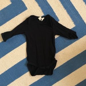 Kyte black long sleeve onsie